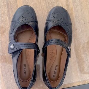 New Rockport Cobb Hill Women's Black Mary Jane Shoes 7.5